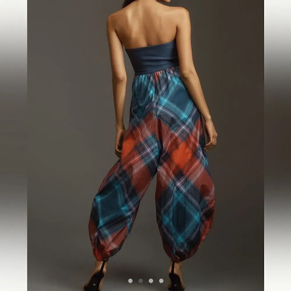 Maeve Gathered Balloon Jumpsuit